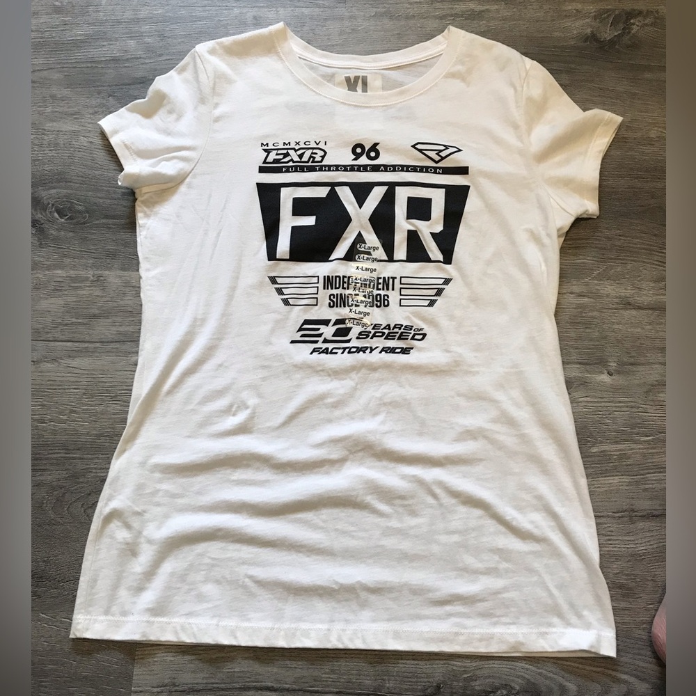 FXR Racing Motocross MX Snowmobile Factory Ride T Shirt